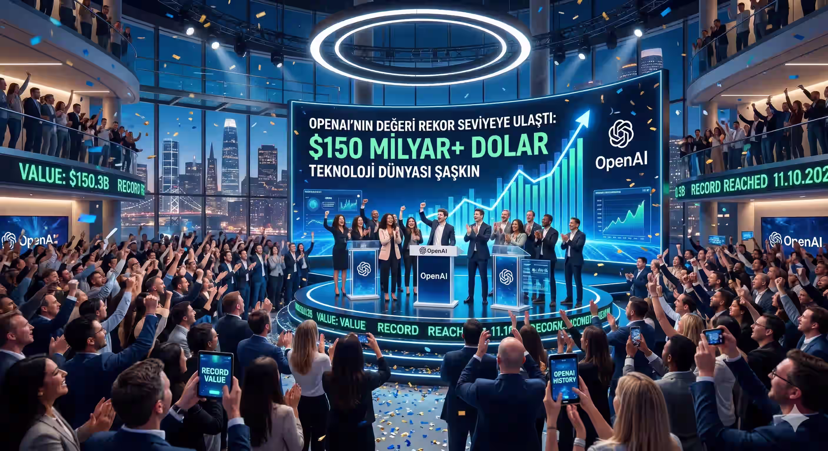 OpenAI'nin Değeri Rekor Seviyeye Ulaştı