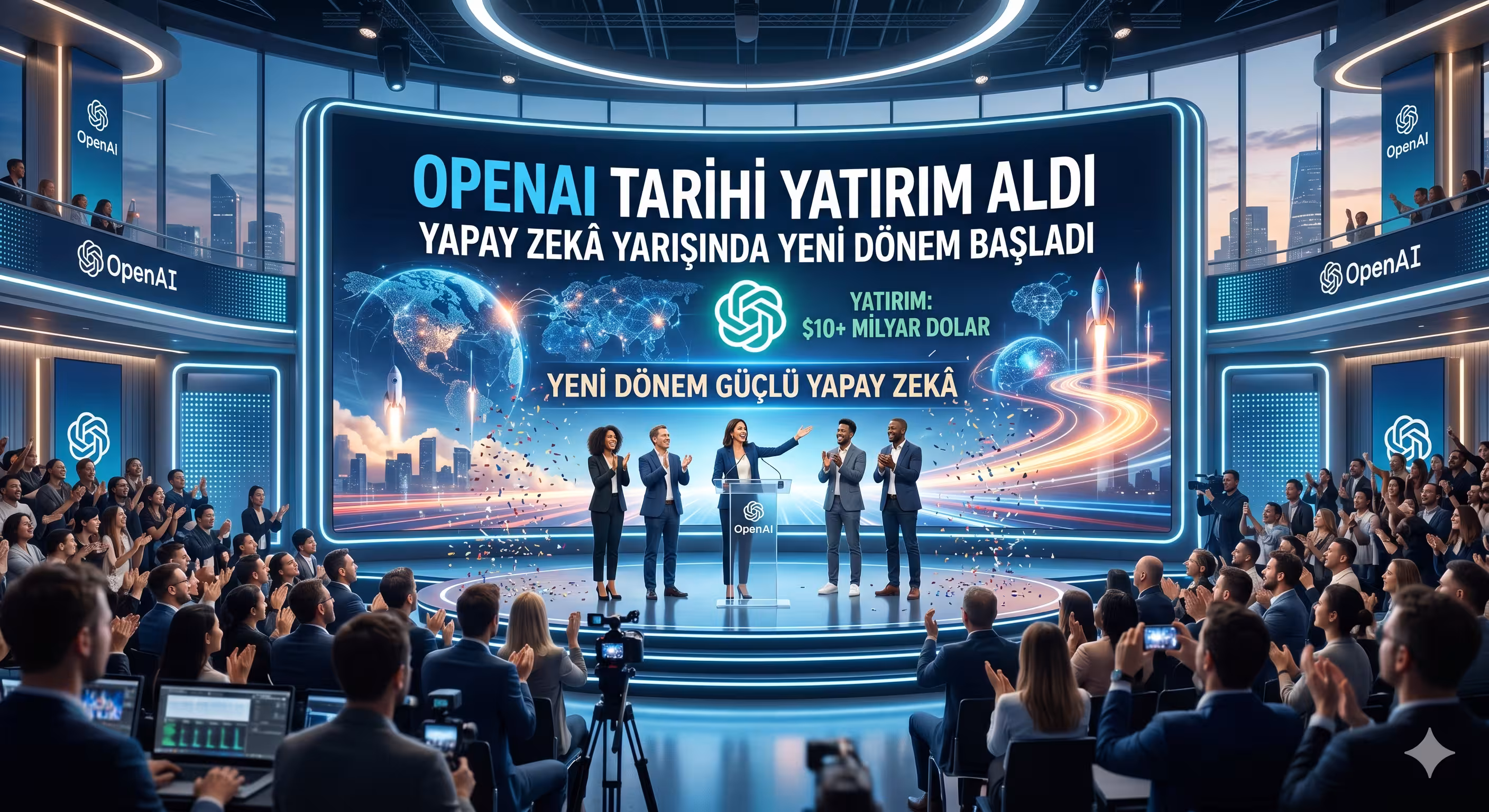 OpenAI Tarihi Yatırım Aldı: Yapay Zekâ Yarışında Yeni Dönem Başladı