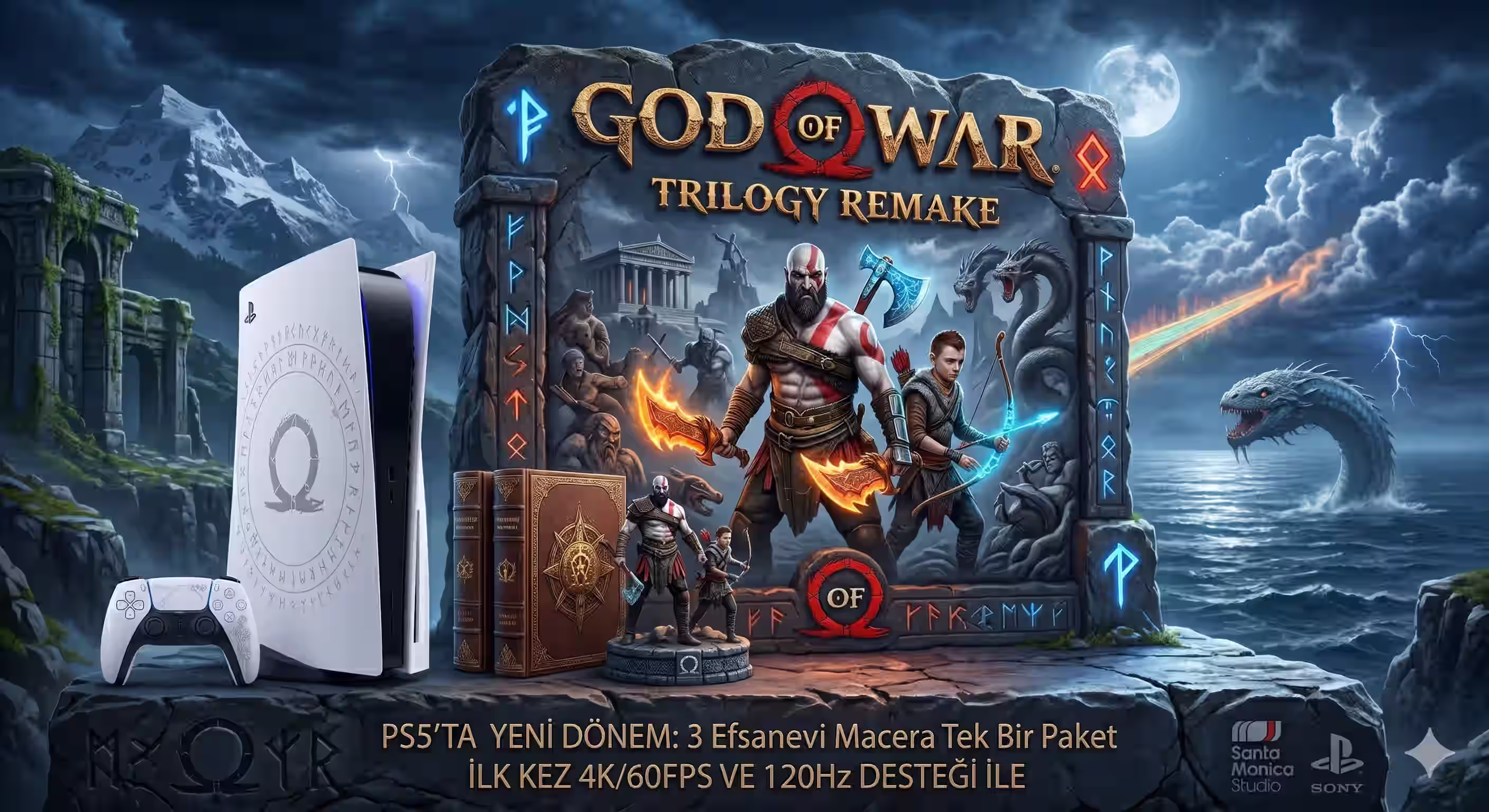 God of War Trilogy Remake Resmen Duyuruldu: PS5’te Yeni Dönem