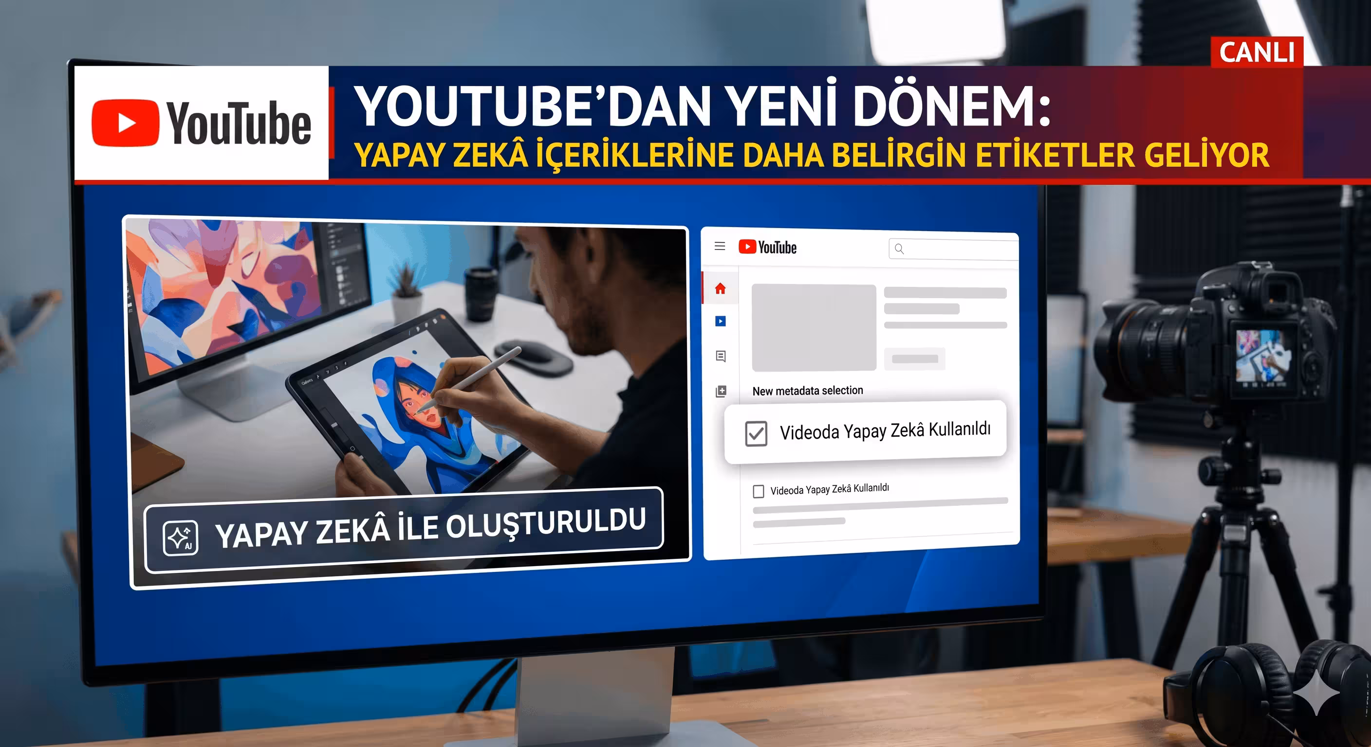 YouTube’dan Kritik Hamle: AI Videolar Artık Daha Net Etiketlenecek