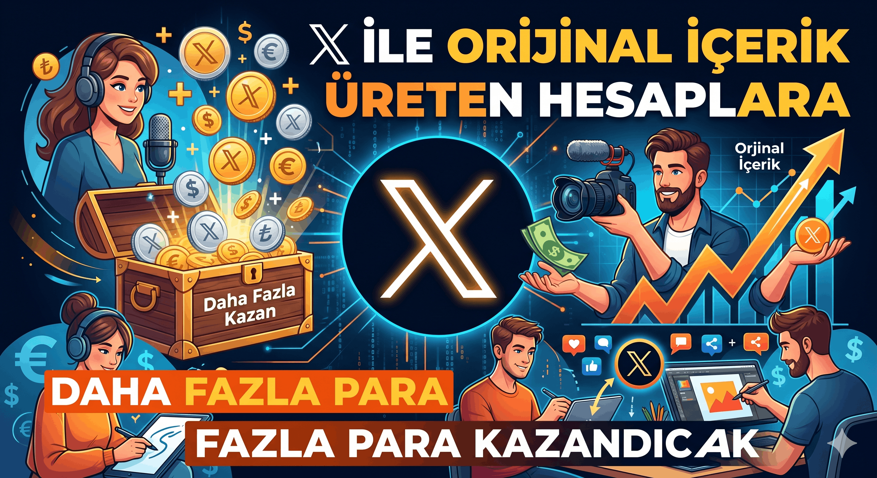 Elon Musk’tan Büyük Hamle: Orijinal İçerik Üretenler Daha Fazla Kazanacak