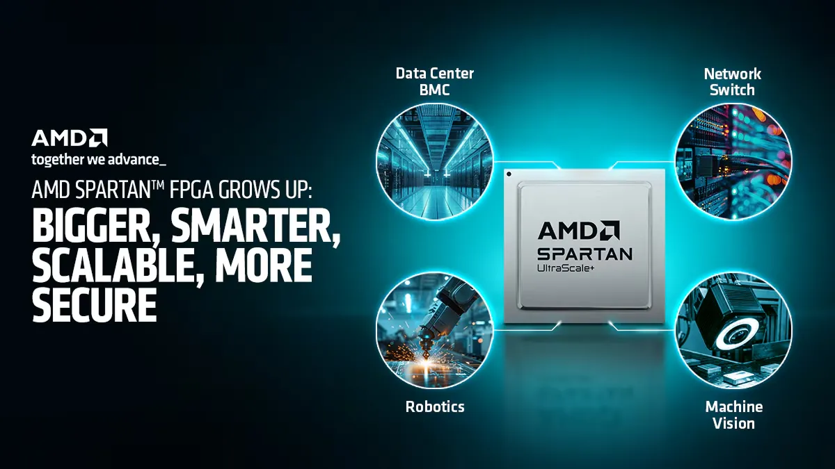AMD Spartan FPGA: Daha Güçlü ve Güvenli Yeni Nesil