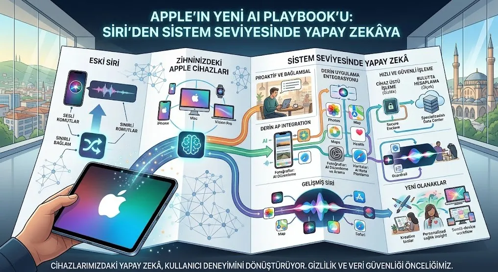 Apple’ın Yeni AI Stratejisi: Siri ve iOS Değişiyor