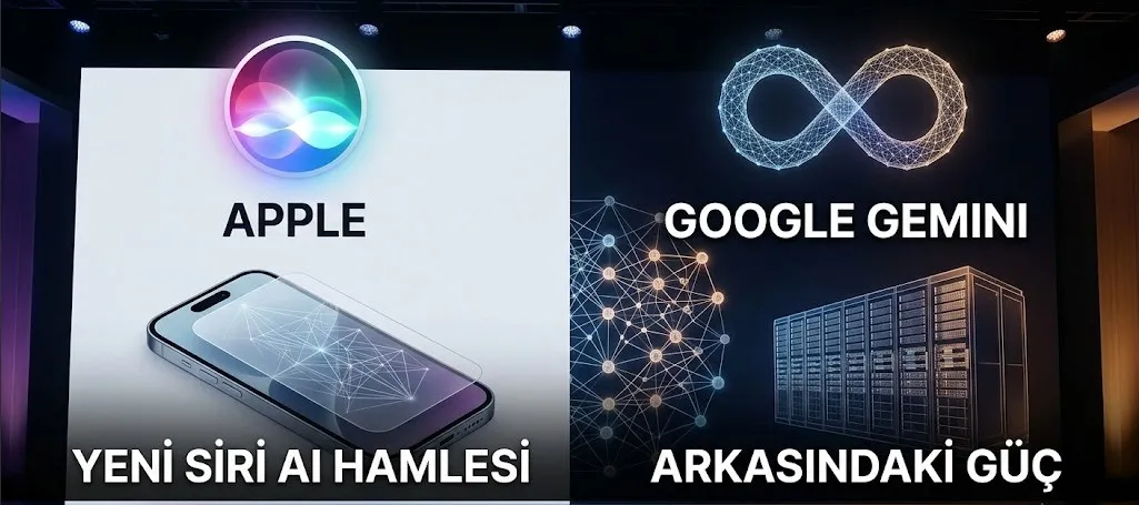 Apple Siri AI İçin Google Gemini’ye Güvendi