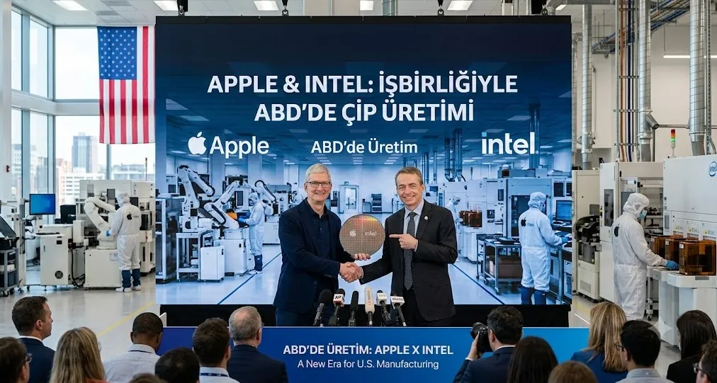 Apple ve Intel ABD’de Çip Üretimi İçin Güçlerini Birleştirdi