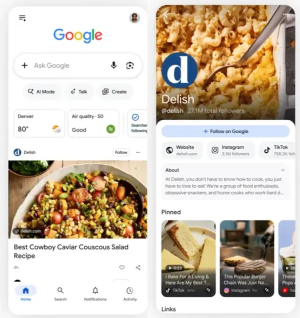 Google Search Profiles: Yayıncılar ve İçerik Üreticileri İçin Yeni Dönem