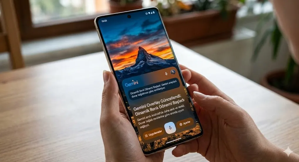 Gemini Overlay Güncellendi: Android’de Dinamik Renk Dönemi Başladı