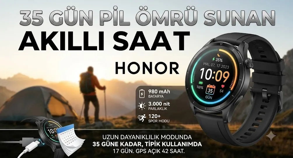Honor Watch 6 Tanıtıldı: Yeni Akıllı Saat Özellikleri
