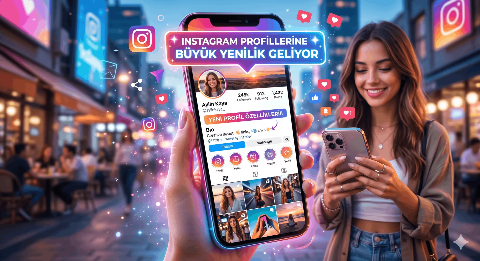 Instagram’dan Yeni Profil Özelliği: İlgi Alanları Görünecek