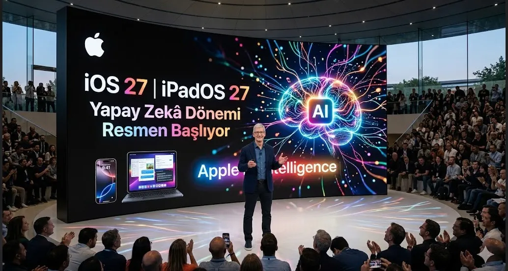 iOS 27 ve iPadOS 27 Geliyor: Apple’dan Yapay Zekâ, Siri ve Tasarımda Büyük Değişim