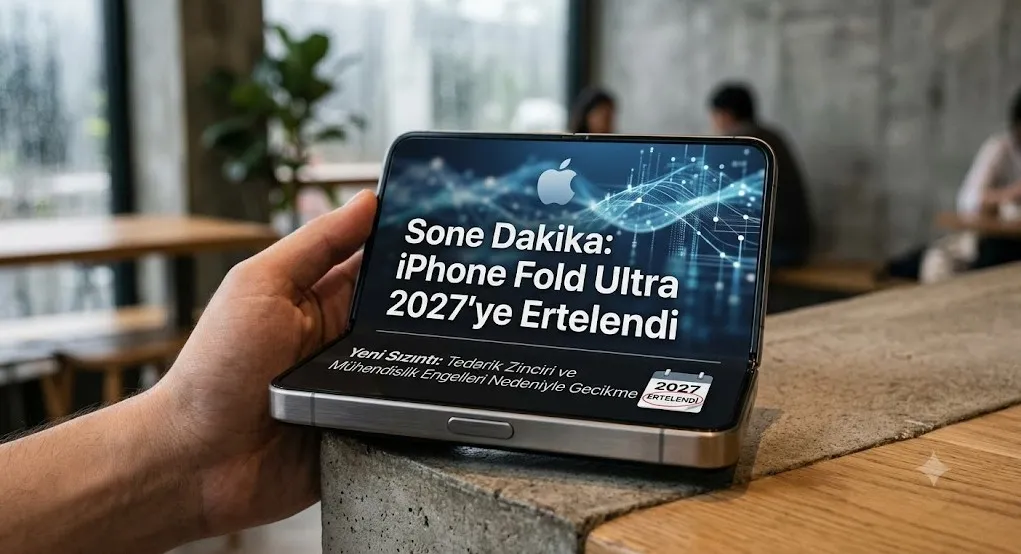 iPhone Fold Ultra 2027’ye mi Ertelendi?