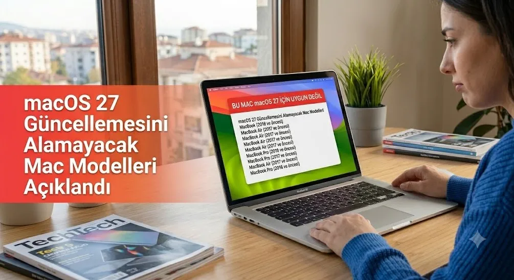 macOS 27 Güncellemesini Alamayacak Mac Modelleri Açıklandı