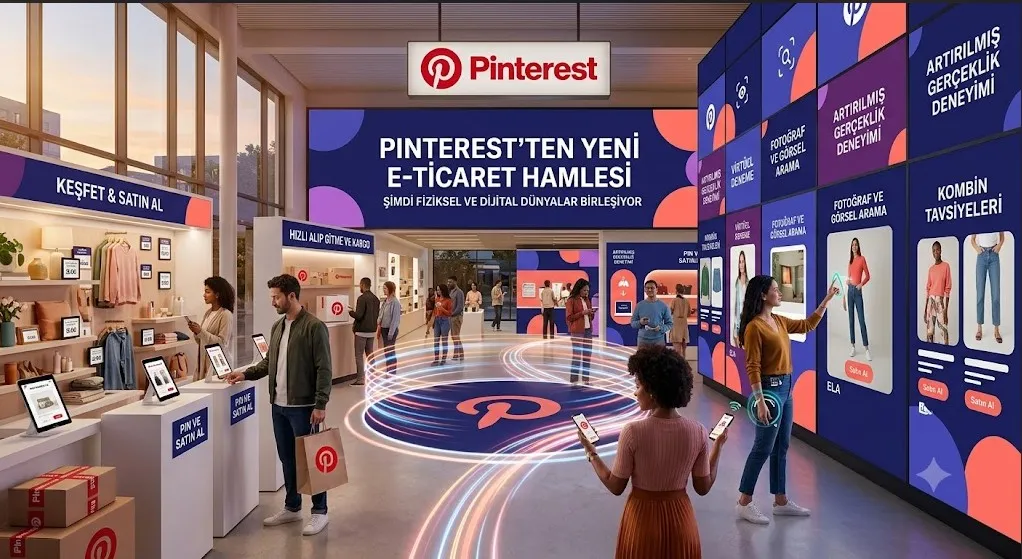 Pinterest’ten Yeni E-Ticaret Hamlesi