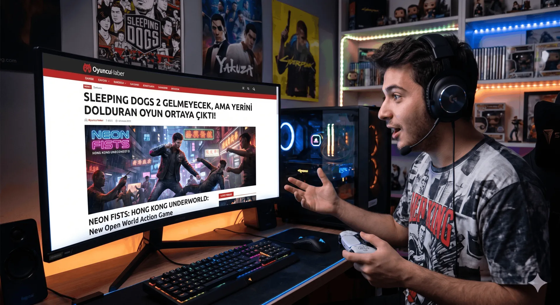 Sleeping Dogs 2 Gelmeyecek Ama Yerini Dolduran Oyun Ortaya Çıktı