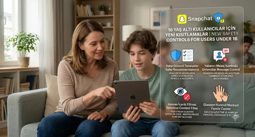 Snapchat’ten 16 Yaş Altına Yeni Kısıtlama