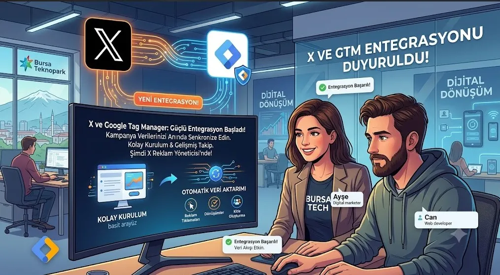 X, Google Tag Manager Entegrasyonu Getirdi