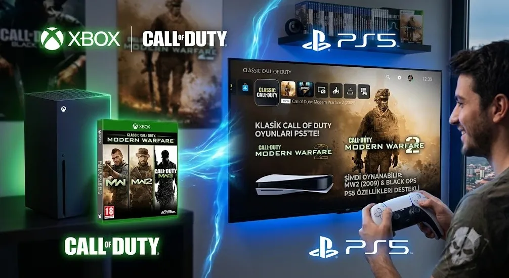 Xbox, Klasik Call of Duty Oyunlarını PS5’e Getiriyor