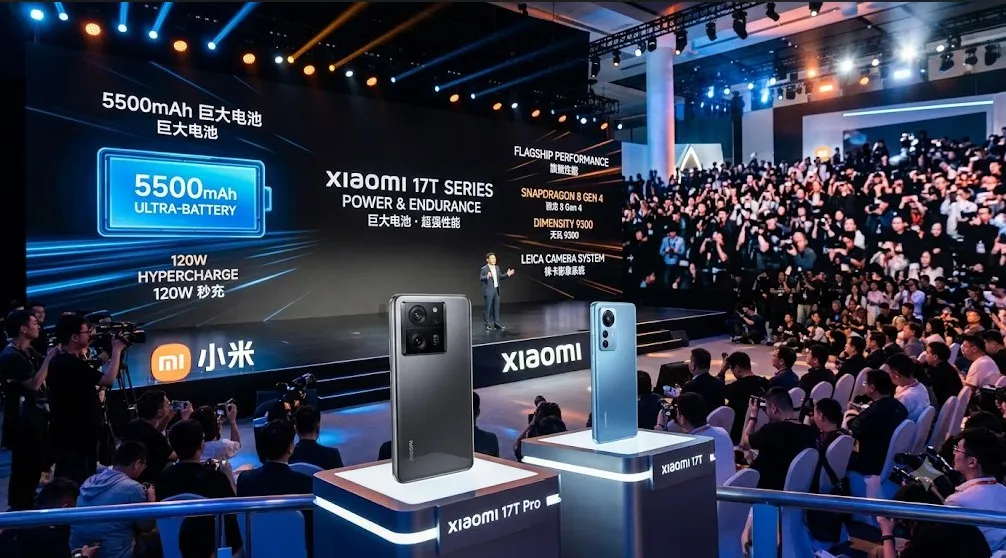  Xiaomi'den Batarya Şovu: 17T Serisi Resmen Tanıtıldı