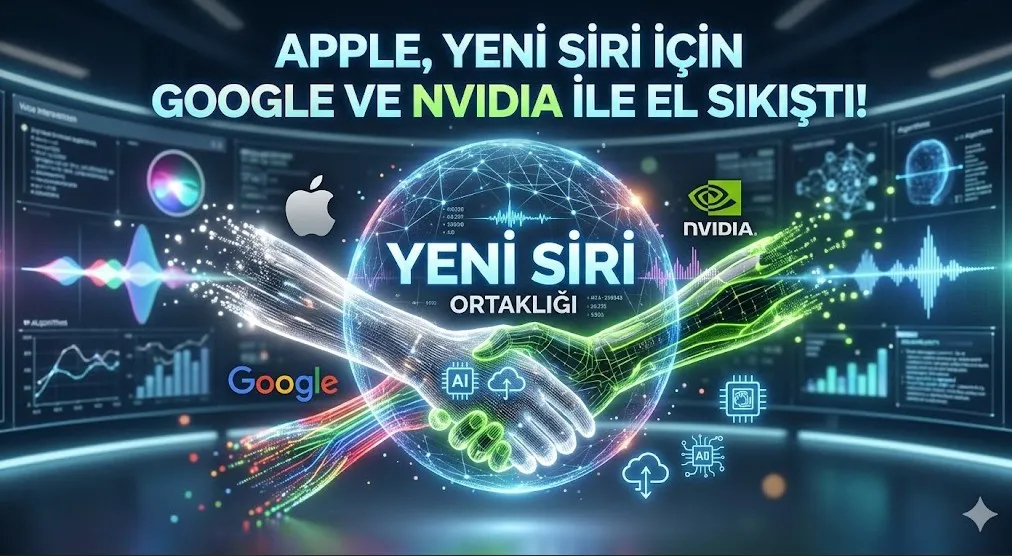 Yapay Zekada Dev Ortaklık: Apple, Yeni Siri İçin Google ve Nvidia ile El Sıkıştı!