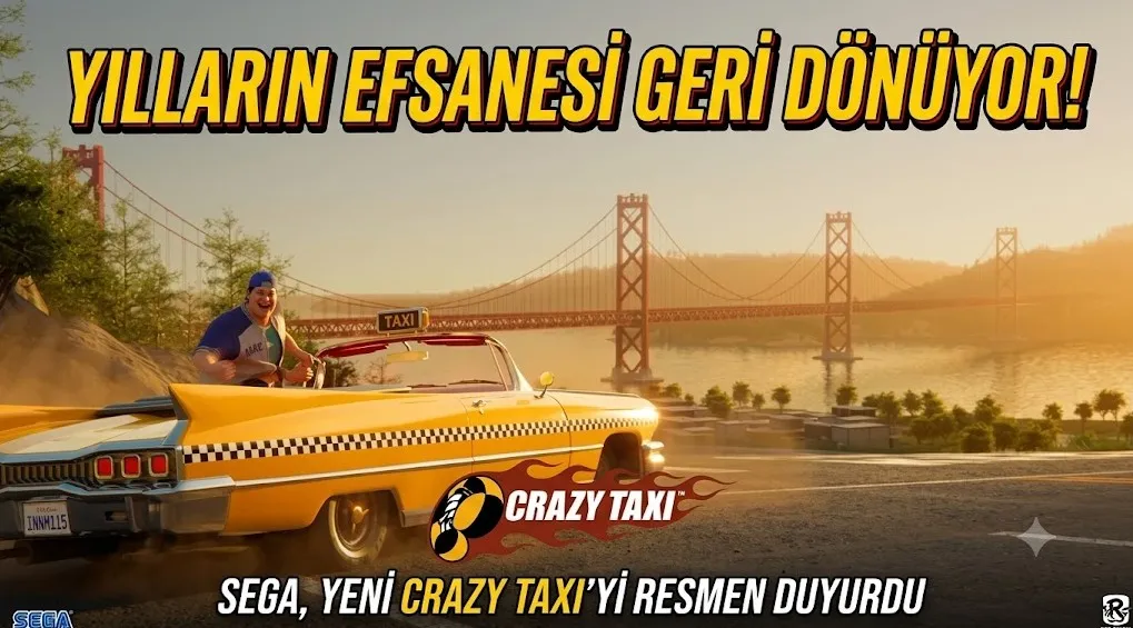 Yılların Efsanesi Geri Dönüyor! Sega, Yeni Crazy Taxi’yi Resmen Duyurdu